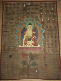 Wonderful Amazing Sacred Old Tibetan Tibet Thangka Tangka The 