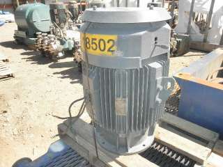 Reliance 75 HP Hollow Shaft Electric Motor.  