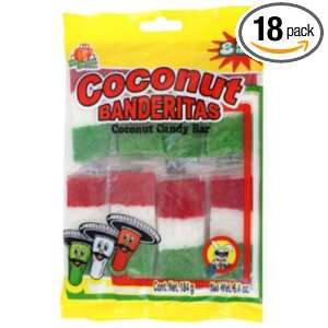 El Azteca Coconut Flag Medium (Pack of 18)  Grocery 