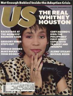 US Whitney Houston Gregory Hines Aliens Biehn 8/11 1986  