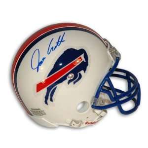  Joe Cribbs Autographed Buffalo Bills Mini Helmet: Sports 