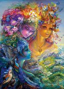 JOSEPHINE WALL COLLECTOR TIN PUZZLE THE THREE GRACES  