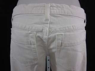 JOES JEANS White Denim Bootcut Frayed Jeans Sz 28  