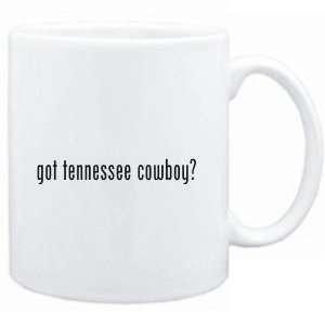    Mug White GOT Tennessee cowboy ? Drinks