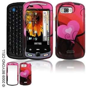 Samsung Moment M900 Red Hearts Trans. Design Protective Case Faceplate 