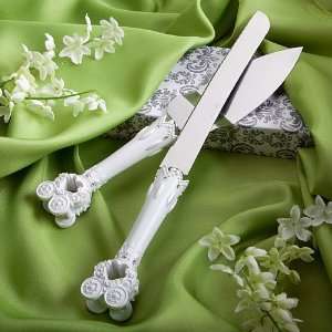  Fairytale Wedding Cake Knife & Server Set, 1
