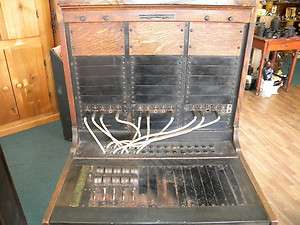 STROMBERG CARLSON Antique Telephone Switchboard 1920s Authentic 
