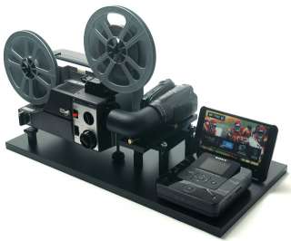 Movie Film Projector, Telecine Video Transfer, Dual 8  