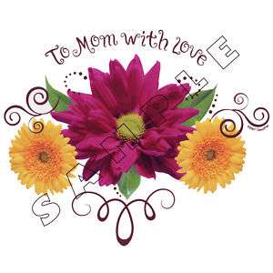 Mothers Day Edible Cake Topper Decoration Image  