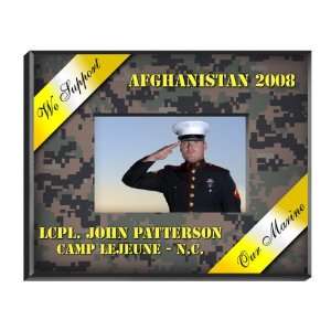  Personalized Camouflage Military Picture Frame: Baby