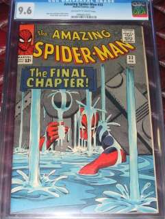   Spider Man #33 CGC 9.6 NM+ Classic story and cover. Doc Ock  