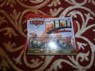 Disneys the world of cars mini adventures lot including big cars and 