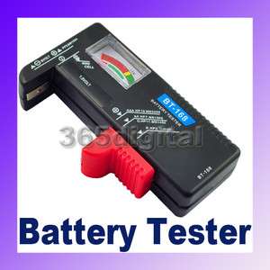   /AAA/C/D/9V Universal Button Cell Battery Volt Tester Portable  