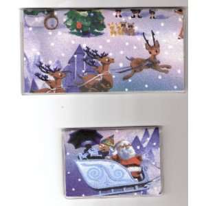   Rudolph the Red Nose Reindeer Christmas Scene Fabric: Everything Else