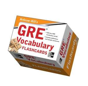 BARNES & NOBLE  McGraw Hills GRE Vocabulary Flashcards by Steven 