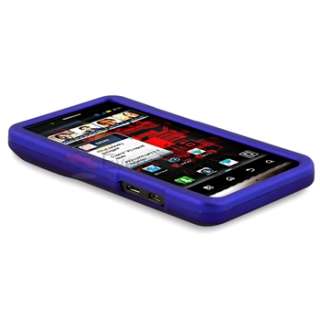   motorola droid bionic xt875 blue quantity 1 this snap on rubber coated