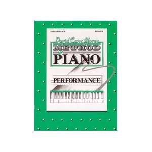  David Carr Glover Method for Piano: Performance   Primer 
