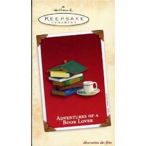   Ornament Adventures of a Book Lover 2003 QXG8589: Home & Kitchen