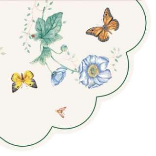 Lenox Butterfly Meadow Monarch Rondo Napkins Brand New