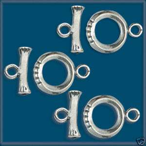 10 sets Sterling Silver 925 TOGGLE 9mm CLASP  