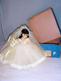   Alexander Doll Bride 8 # 435 Original Box + Stand U.S.A. Estate