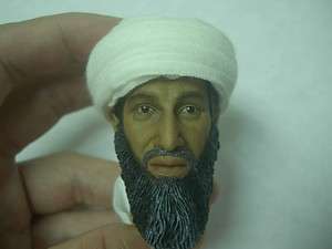 scale BBK Afghanistan Mujahideen Osama bin Laden HEAD SCULPT Play 