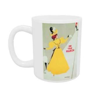  On the March (colour litho) by Alick P.F. Ritchie   Mug 