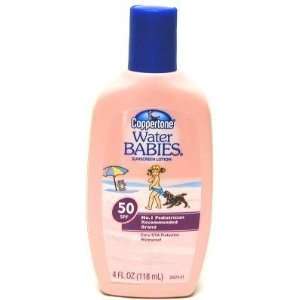  Coppertone Water Babies SPF#50 Lotion 4 oz. (Case of 6 