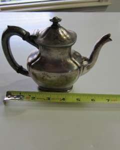 Reed & Barton Westbrook 412 1P Silver Soldered Tea Pot  