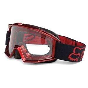  Fox Racing Main Goggles   Small/Black/Grey Automotive