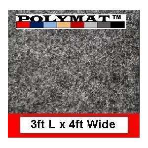 3FT * 4FT W CHARCOAL Speaker box carpet : Sub Box Polymat Carpet Truck 