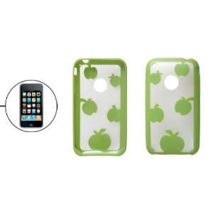  Gino Green Apple Pattern Plastic Back Case Cover for 
