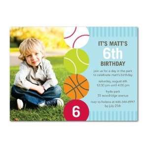  Birthday Party Invitations   All Star By Dwell: Health 