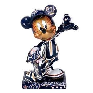 Milwaukee Brewers 2010 All Star Game Mickey Mouse 7.5 Resin Figurine