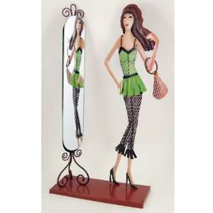  Dress up Girl Metal Jewelry Holder Earring Holder with 