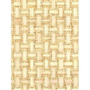   1691 Japanese Paper Weave   Natural White Wallpaper: Home Improvement