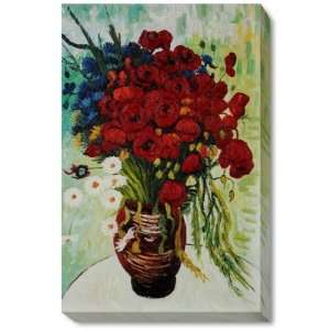  Art Van Gogh, Vase with Daisies and Poppies   22W x 34H in.