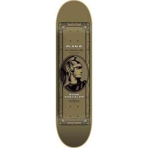  Plan B Ryan Sheckler Centurion Gold Skateboard Deck   8 x 