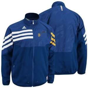  Utah Jazz 2011 Warm Up Jacket (Navy): Sports & Outdoors