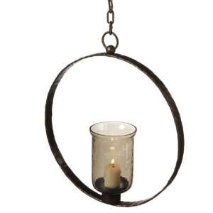   Iron Hanging Pillar Candle Holders:  Home & Kitchen
