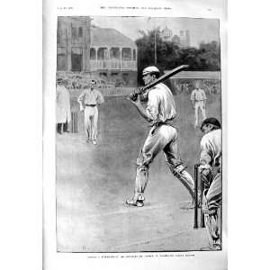  1901 Oxford Cambridge Cricket Dowson Longman Blaker Fargus 