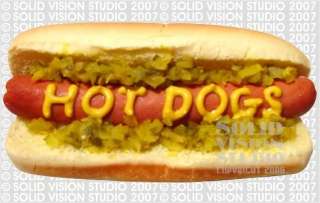 your decal one hot dog vinyl decal exterior grade uv fade resistant 