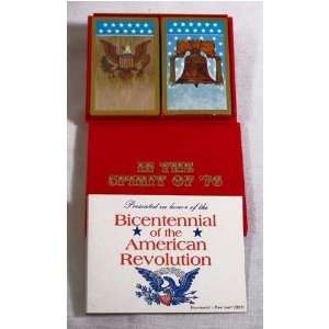  Bicentennial Spirit of 76 Playing Card Set Everything 