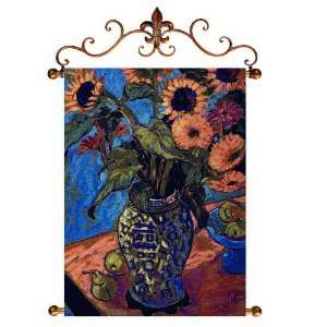   Sunflowers & Pears Wall Hanging   30.5x44 [Kitchen]