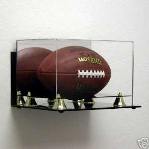  Wall Mounted Football Display Case: Sports & Outdoors