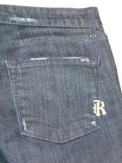 Rich & Skinny Jeans Bootcut Stretch Dark Sz 28  