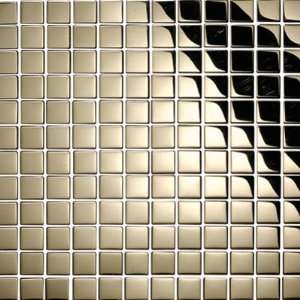   Style Metal Mosaics Hussar Polished Ceramic Tile