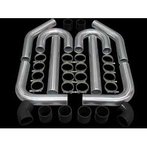   OD Universal Aluminum Piping Kit,Mandrel Bent,Polished.: Automotive