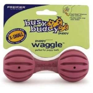  Busy Buddy Puppy Waggle Dog Toy   Extra Small: Pet 