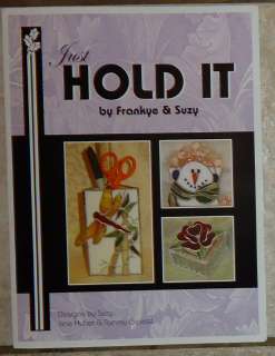 JUST HOLD IT STAINED GLASS PATTERNS/NEW  